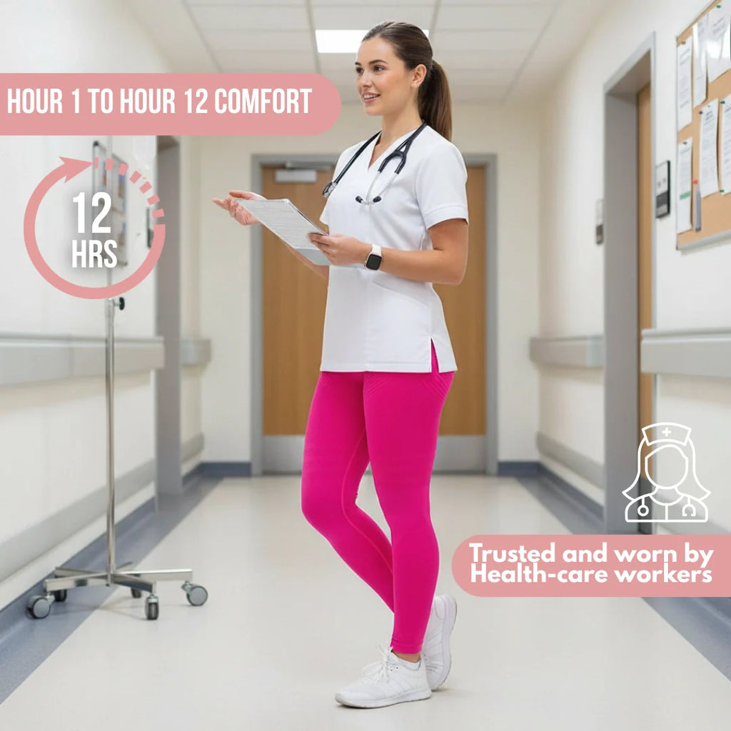 From Spider Vein & heavy legs to visible relief for healthcare workers