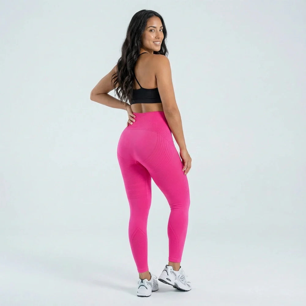 3D Leggings - Hot Pink