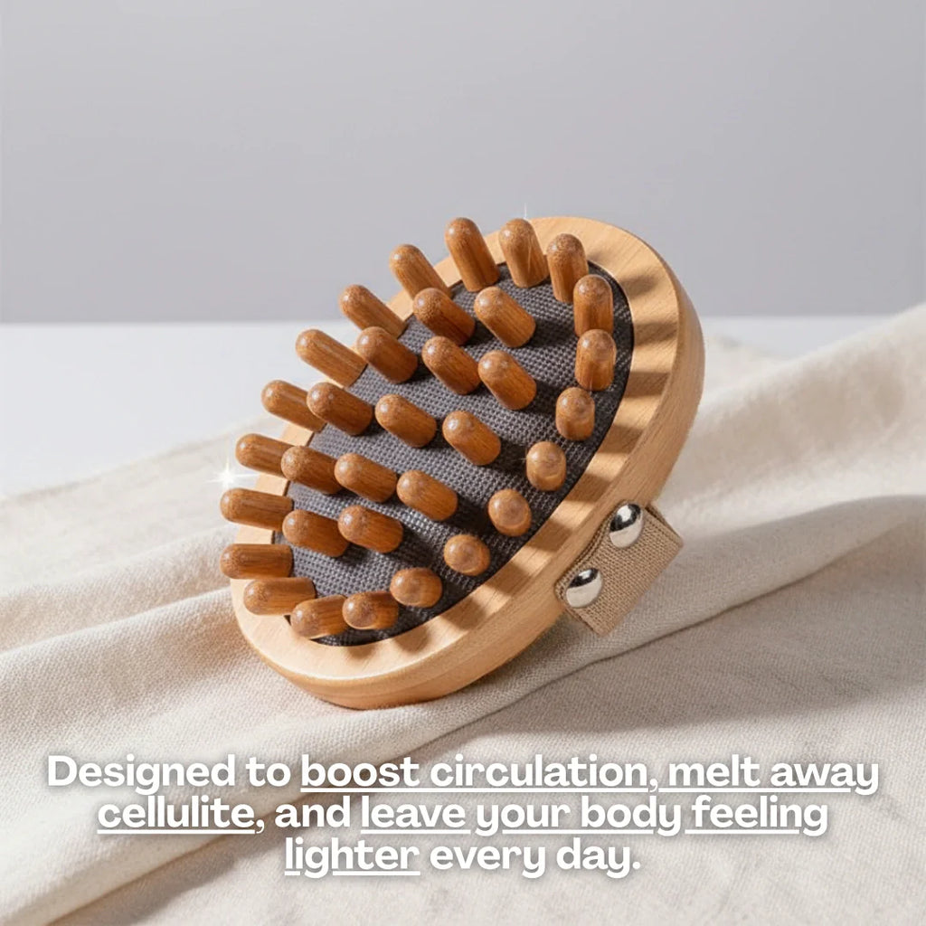 Wooden Body Roller – Boost Circulation & Smooth Skin