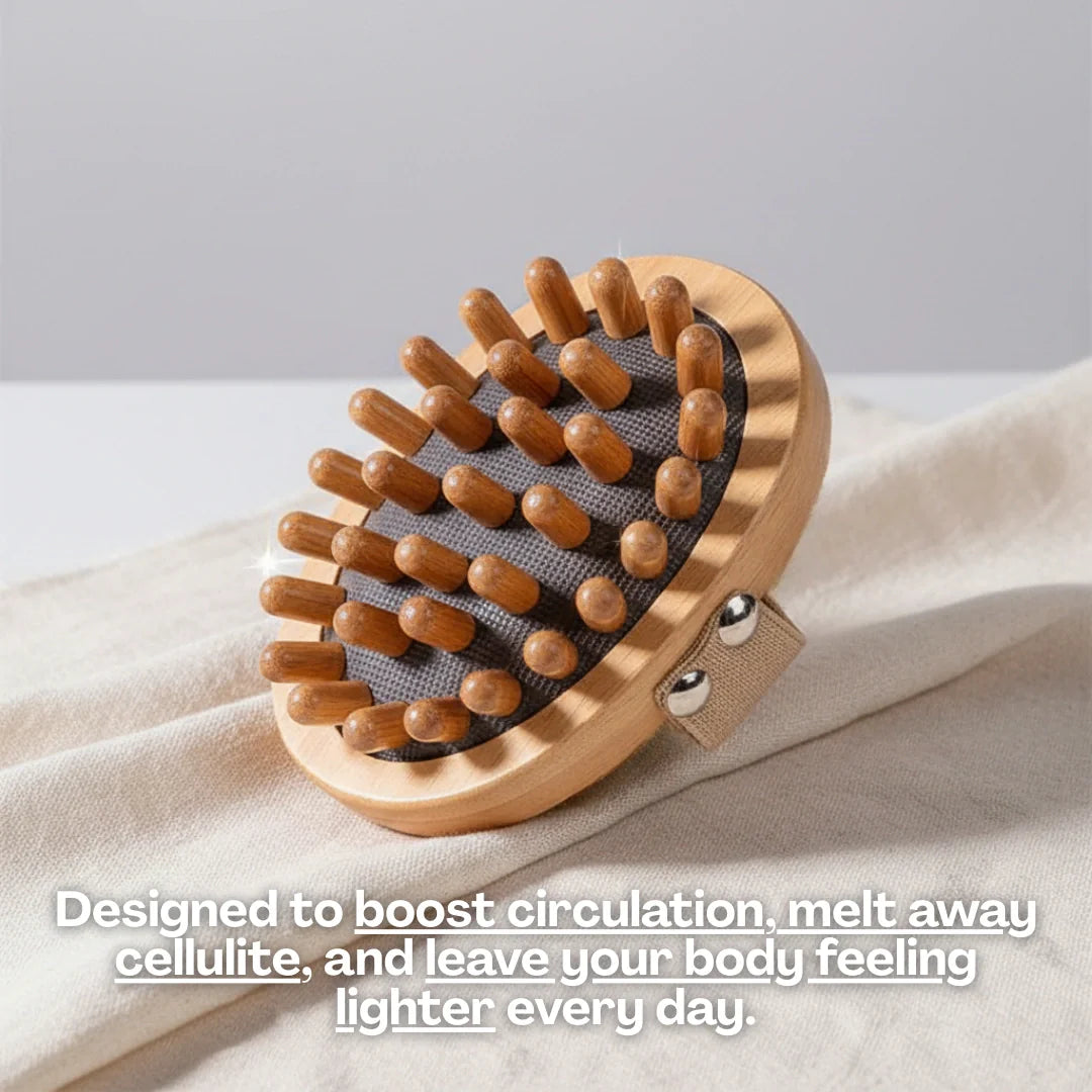 Wooden Body Roller – Boost Circulation & Smooth Skin