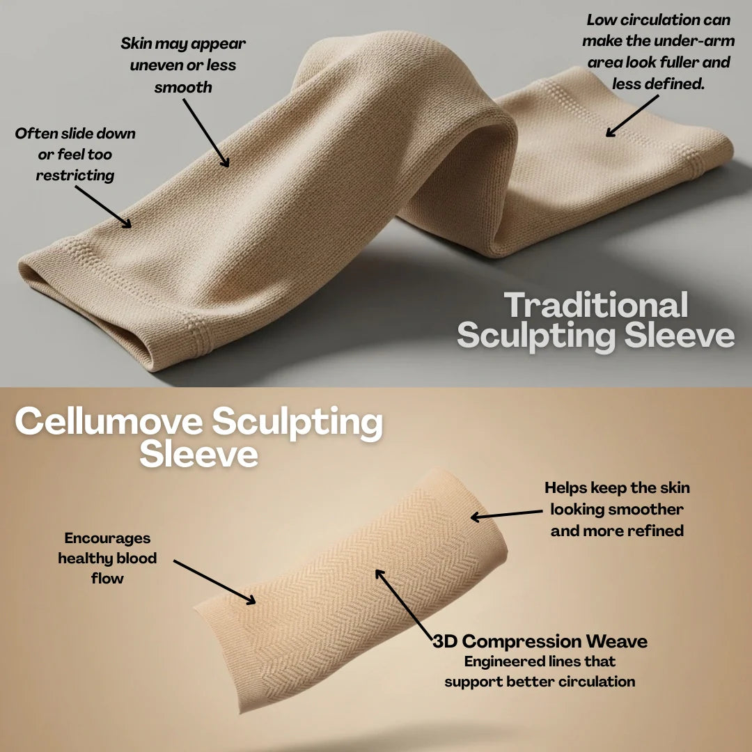 3D Sculpting Sleeves - No more flabby arms