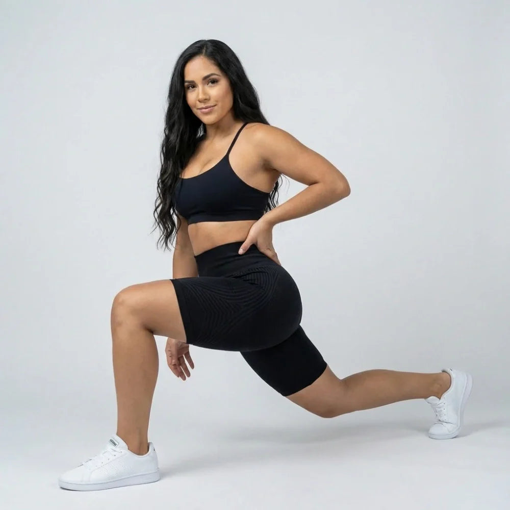 3D Short Legging – Classic Black