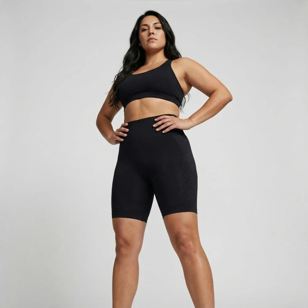 3D Short Legging – Classic Black