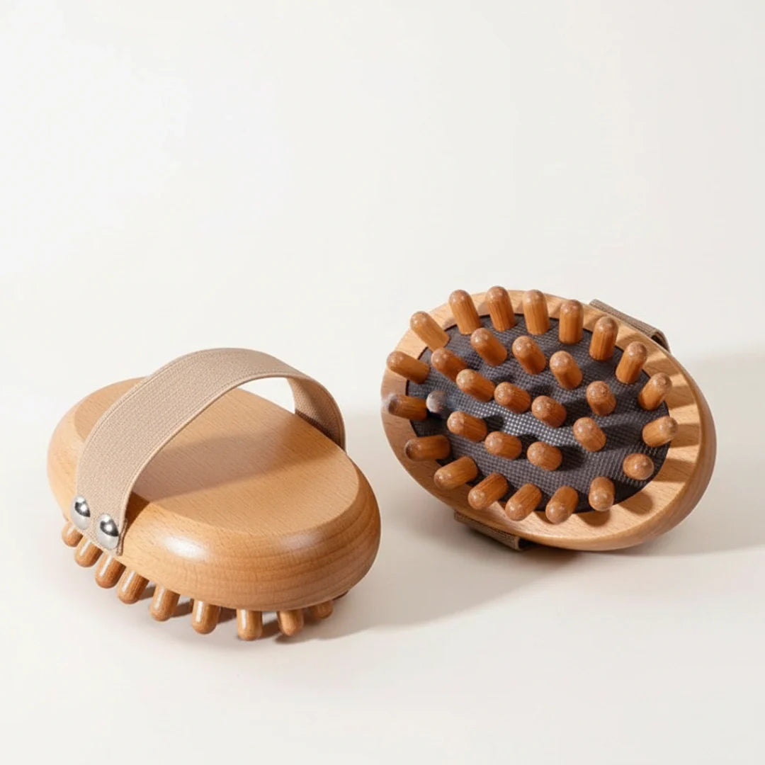 Wooden Body Roller – Boost Circulation & Smooth Skin