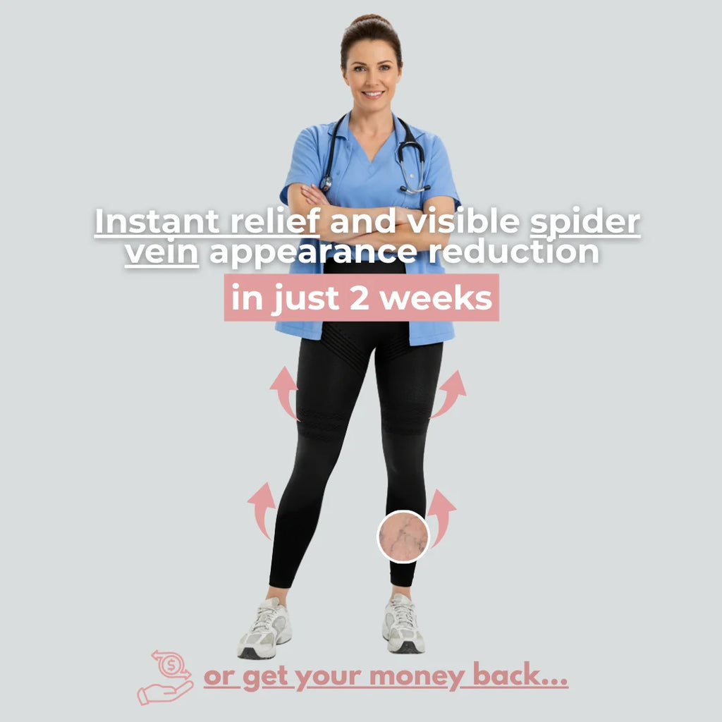 From Spider Vein & heavy legs to visible relief for healthcare workers