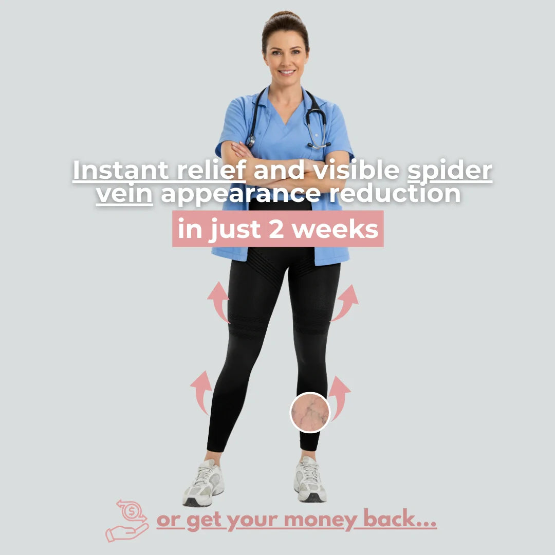 From Spider Vein & heavy legs to visible relief for healthcare workers