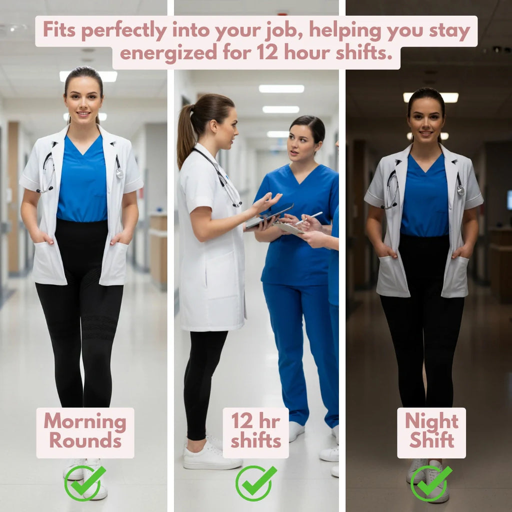 From Spider Vein & heavy legs to visible relief for healthcare workers